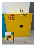 Uline H-1563M-Y Flammable Liquid Storage Cabinet