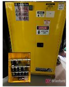 Justrite Sure-Grip EX Flammable Liquid Storage Cabinet;