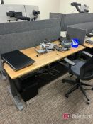 (2) Active Furnishing Adjustable-Height Electric Stand-Up Desks