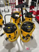 (2) DeWalt DXV16PA Wet/Dry Shop Vacuums; 16 Gallon Capacity