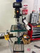 Grizzly G7948 12-Speed Drill Press w/ Palmgren Vice