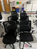(8) Uline Office Chairs