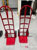 (2) Uline H-2055 Handtrucks