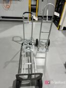 (2) Uline Aluminum Hand Trucks: