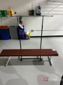 Bench; Approx. L: 6' x H: 16