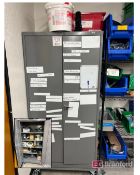 2-Door Uline Cabinet w/ Contents