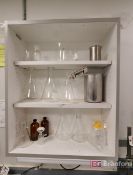 Shelf w/ Beakers & Flasks