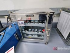 Fisher Scientific SS 10 x 10 x 10 Desiccator Cabinet (no contents)