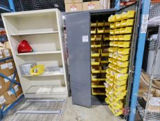 2-Door Heavy Duty Cabinet, w/ O-Rings, Fittings, Gages, Shelf, etc.