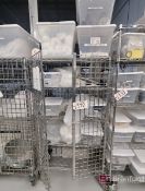 Nexel Security Rack w/ Pipes, Valves, Screen, etc.