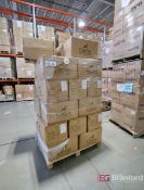 Skid of Berlin Carow Packaging 2-03217 Straight White Smooth Adaptor Cap