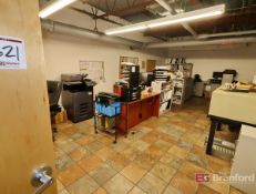 Contents of Upstairs Office - Desks, Chairs, Lateral Cabinets, etc.