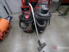 (2) Assorted Shop Vacs