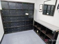 50-Drawer Storage Unit, w/ Cubby Hole Cabinet