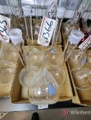 (5) 1000mL Volumetric Glass Flasks