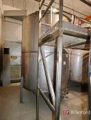 Approximately 4,000-Gal. Stainless Steel Mixing Tank