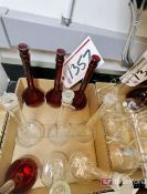 (9) 250mL Volumetric Glass Flasks