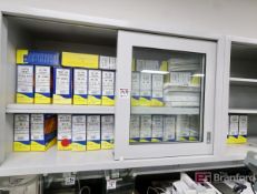 Lot of Contents of Cabinet: Agilent Technologies GC Columns