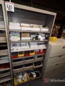 Shelf w/ Assorted Plumbing Supplies