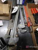 (5) Assorted Pipe Wrenches
