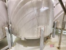 Approximately 4,000-Gal. Stainless Steel Mixing Tank