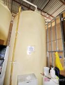 Approximately 7,500-Gal. Non-Hazardous Plastic Resin Tank