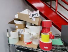 Lot of Label Printer Labels Rolls