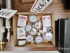 Lot of Assorted Pressure Gages