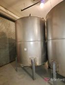 Approximately 4,000-Gal. Stainless Steel Mixing Tank