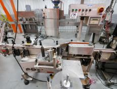 Accarply Mdl. 35W Semi-Automatic Label Machine