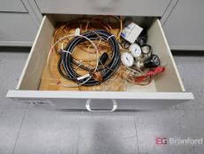Drawer w/ Copper Tubing, Regulators, etc.