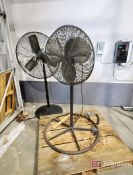 (2) Pedestal Fans