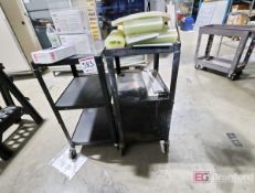 (2) Media Carts