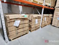 Lot of Approximately 100 Skids of Assorted Cardboard Boxes