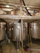 Approximately 4,000-Gal. Stainless Steel Mixing Tank