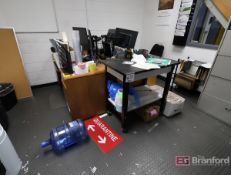 Contents of Shipping Office - Computers, Monitors, Chairs, Water Cooler, etc.