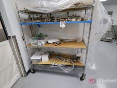 Metro Rack w/ Couplers, Foam Lines, Regulators, etc.