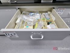 Drawer w/ Gas Chromograph Supplies
