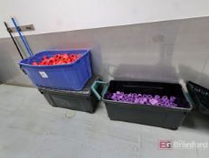 Lot of Totes w/ Pucks