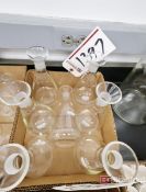 Lot of Pyrex 500mL Iodine Determination Flasks