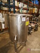 Perma-San 100-Gal. Flat Bottom Stainless Steel Mixing Tank
