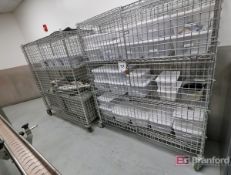 (2) Enclosed Nexel Racks, w/ Clamps, Filters, Spare Parts