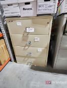 Fire King 4-Drawer Security File Cabinet