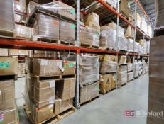 Contents of [6] Sections of Racking: Summit Plastic Cap, Berry Caps, etc.