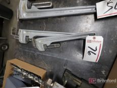 (2) Ridgid Pipe Wrenches
