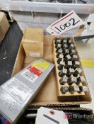 Lot of Letter & Number Punch Sets