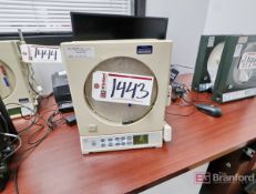 (2) Omega White Box Inc. CTXL-TRH-W-W9 Chart Recorders