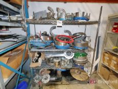 Wire Chrome Rack w/ Vibratory Bowls