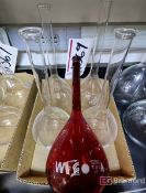 (5) 1000mL Volumetric Glass Flasks