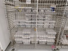 Metro Security Cage, w/ Filler Needles, Couplers, etc.